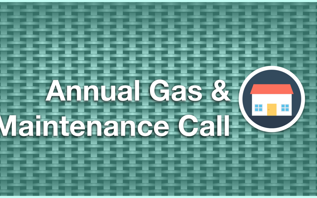 Annual Gas Service & Maintenance Call